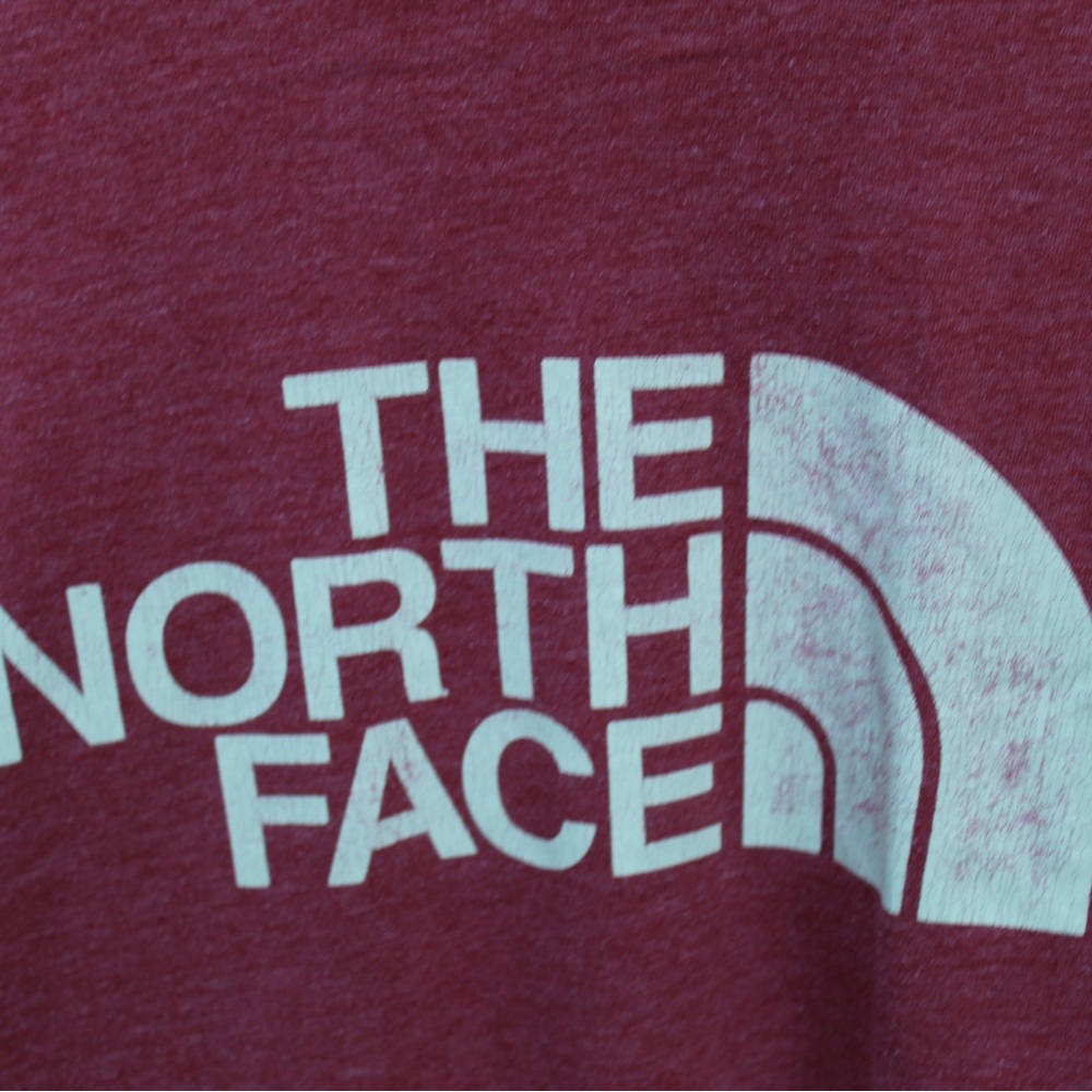 The North Face Large Red Heather Logo Tee - Picture 2 of 3